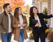 Homebuyers searching for a house during the fall homebuying season