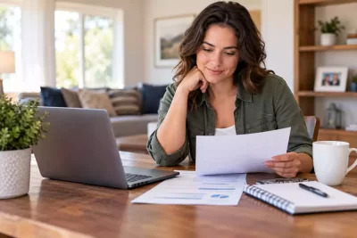 Homebuyer preparing to apply for the Ohio Heroes program